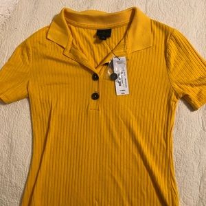 Yellow Button Top